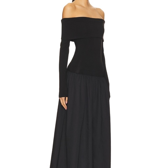 REVOLVE Black Off-Shoulder Dress - Picture 2 of 3